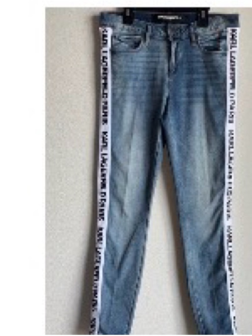 Karl Lagerfeld logo jeans size 6